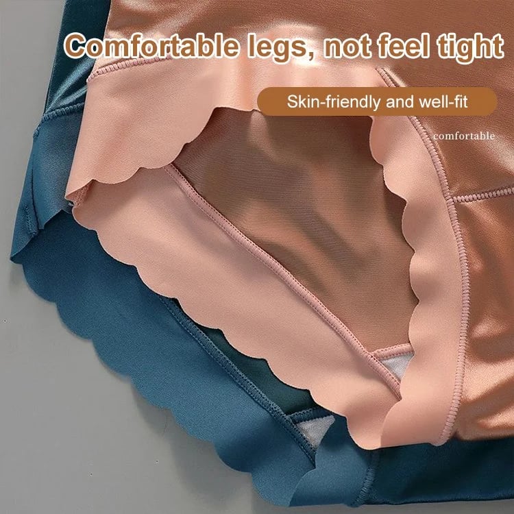 💥💥[Luxury Custom] Satin Ice Silk Seamless Shaping Briefs