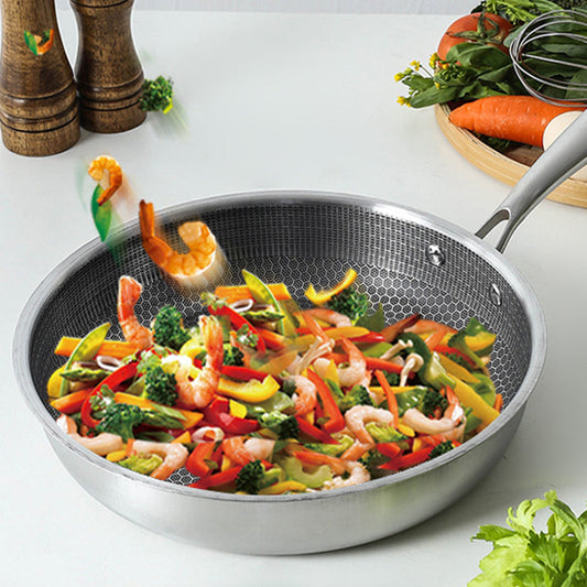 👨‍🍳Chef's Choice🔥Non-Stick Stainless Steel Pan🍳