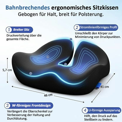 🎁LAST DAY 50％ DISCOUNT🔥Ergonomic seat cushion made from memory foam