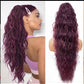⏰Last Day Hot Sale!!⌛💜Curly Wavy Frizzy Hair Extension with Ponytail🔥