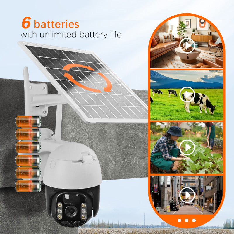 🎥Smart Wireless Solar Surveillance Camera 🎁Free shipping