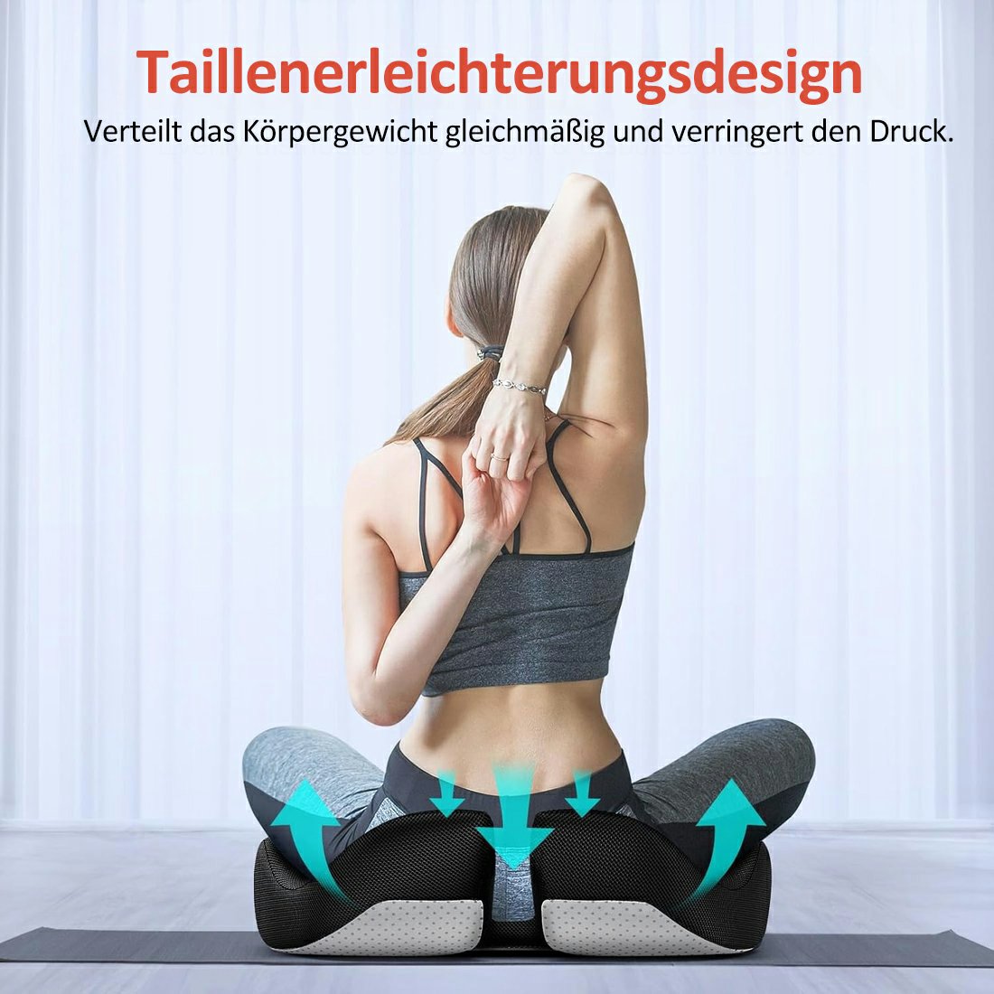 🎁LAST DAY 50％ DISCOUNT🔥Ergonomic seat cushion made from memory foam