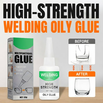 Soldagem Cola Oleosa de Alta Resistência