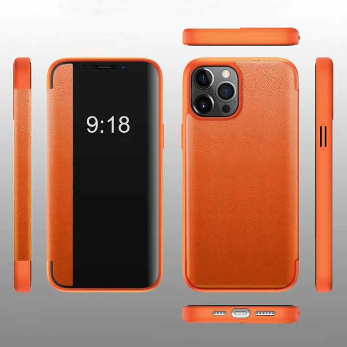 NOVA CAPA DE TELEFONE DE COURO 2024™