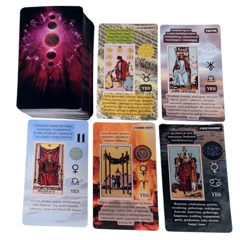 🔥Hot Sale 50% OFF🎁Tarot Cards Set With Meanings