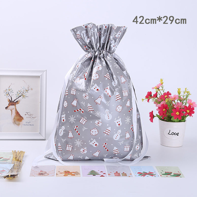 🎅Christmas Sales 50% OFF🎄Drawstring Christmas Gift Bags (Biodegradable)