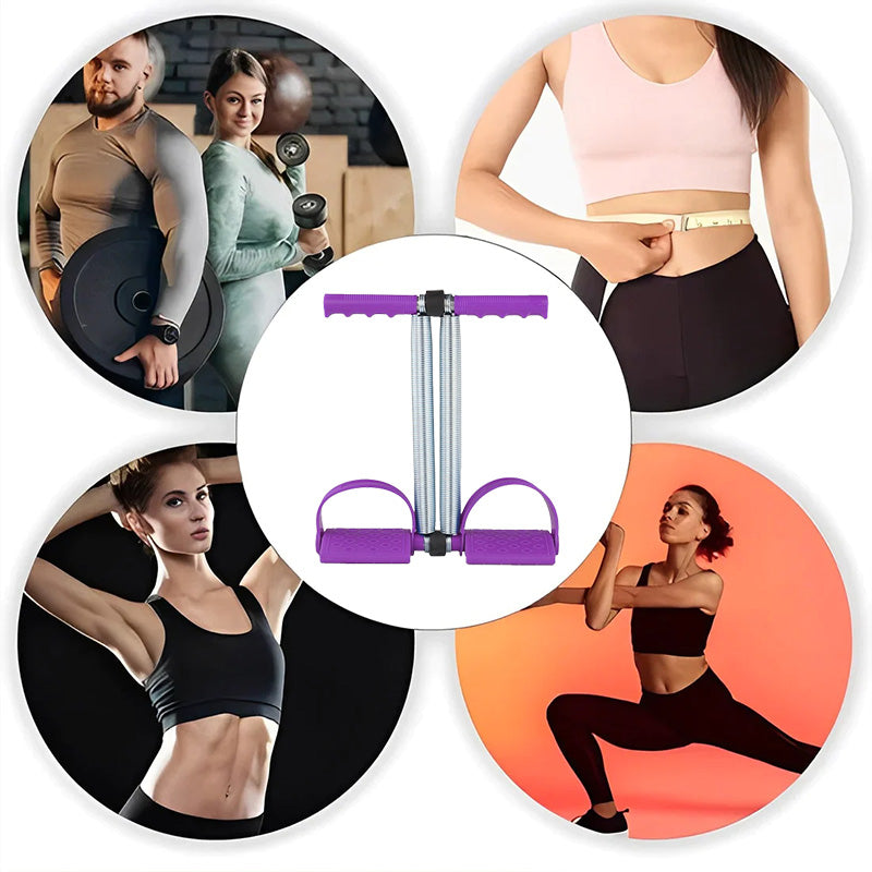 Home Fitness Spring Pull Rope for Tummy Training