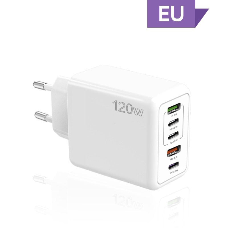 120W Fast Charger with 5 Ports⚡