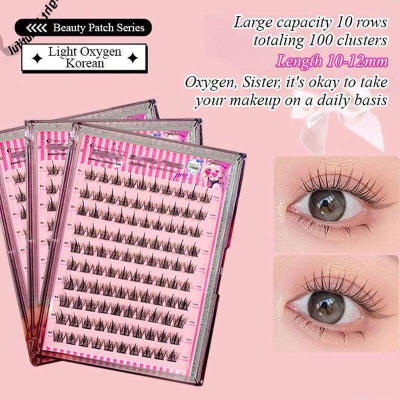 Waterproof Glue-free Realistic False Eyelashes