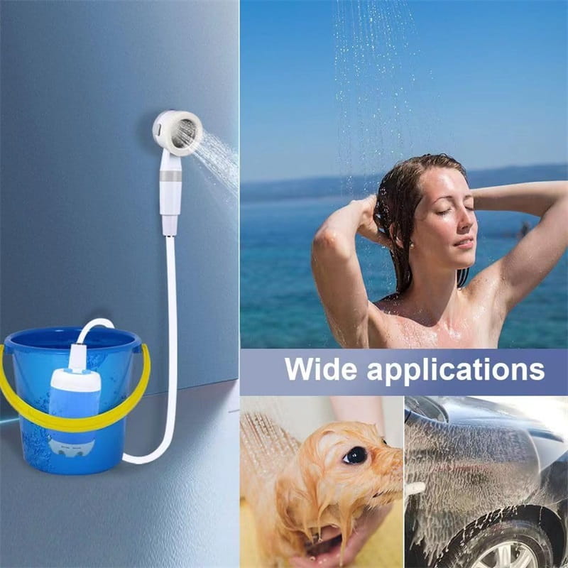 💦Portable Shower for Camping with Water Pump💦