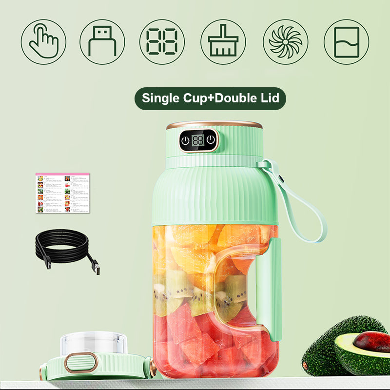 🔥Summer Hot Sale ❄️Multifunctional Portable Juicer Cup With Digital Display