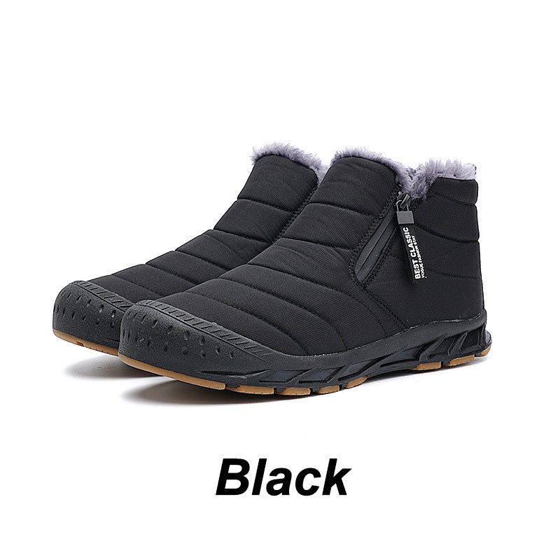 🎅Christmas Pre-sale🎁Winter Warm Faux Fur Lined Waterproof Outdoor Snow Boots