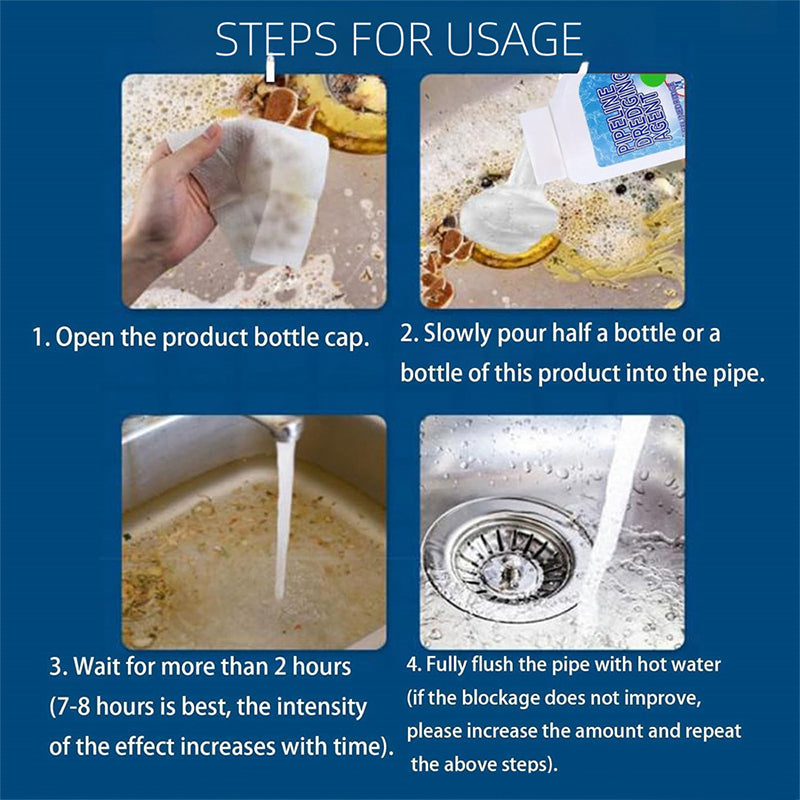 Multi-Use Powerful Anti-Clog Drain Cleaner