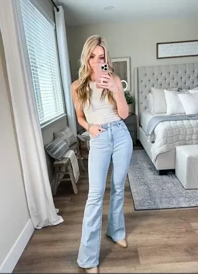 💥Hot Sale 49% OFF🔥Ultra high-cut stretch flare Jean