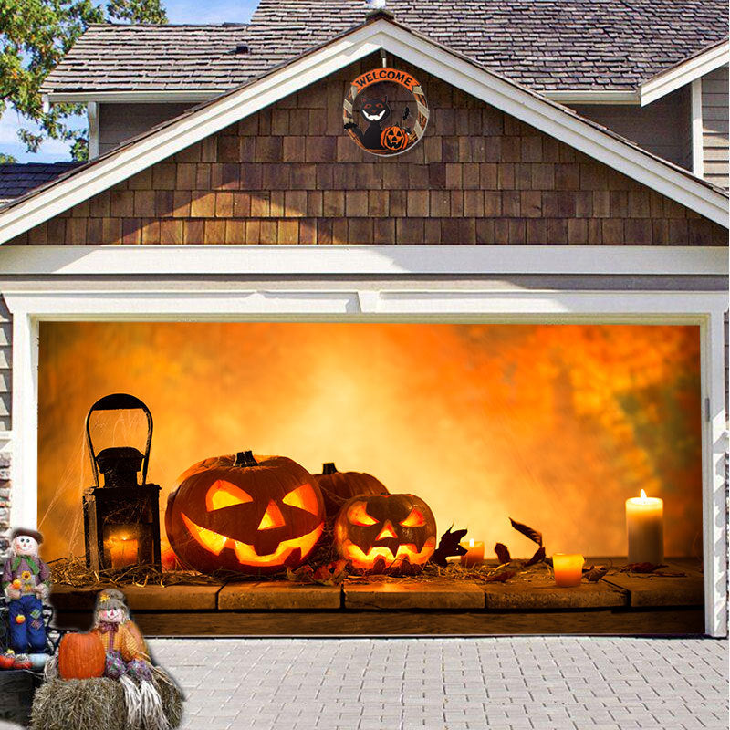 (🎃Early Halloween Sale 49% OFF🎃) - Halloween 2024 Garage Door Decoration