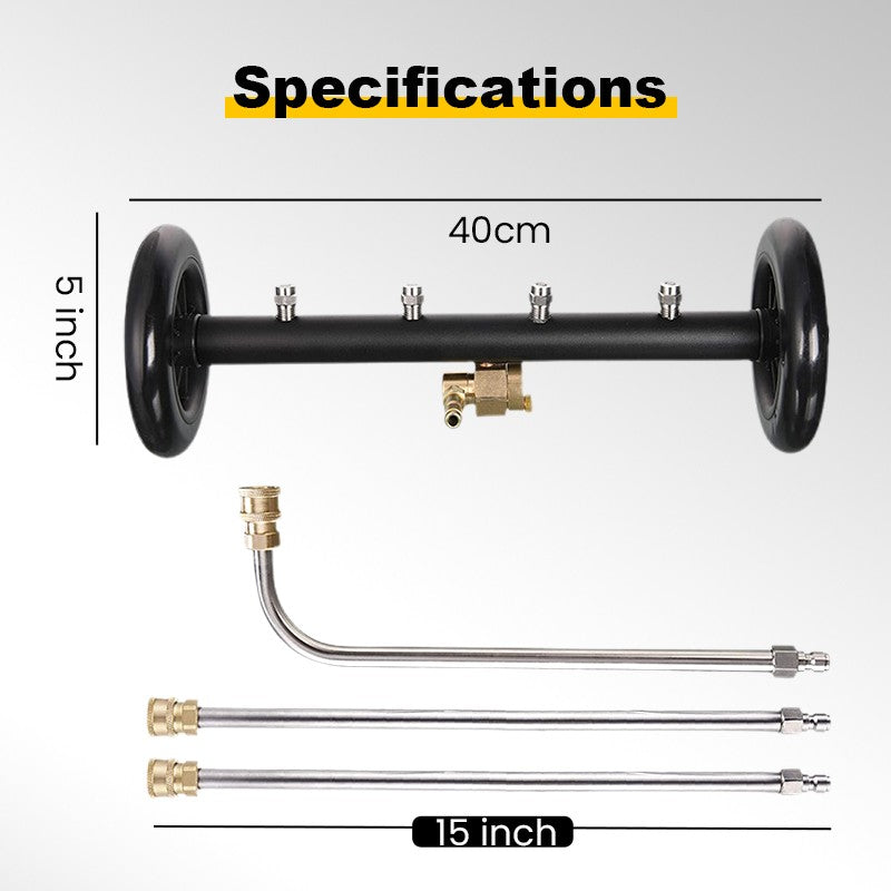 Versatile Pressure Undercarriage Cleaner Nozzle