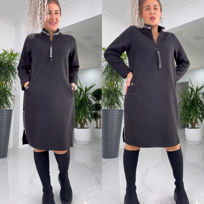 🍂Fall Specials🍂Casual Loose Oversized Midi-Length Dress