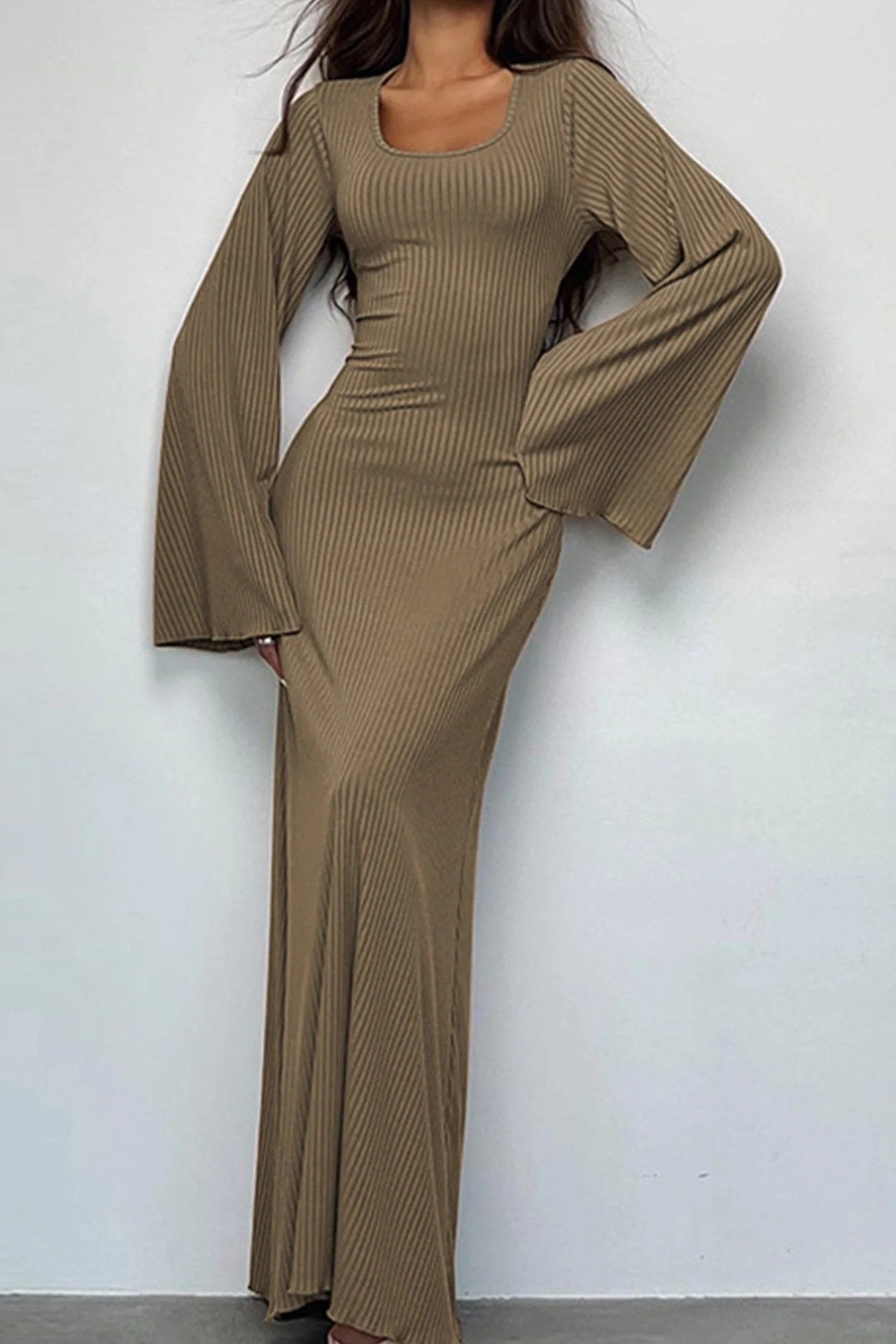 🥰 limited-time offer price 🥰Long Sleeve Split Loose Casual Dress ✈️2pcs free shipping