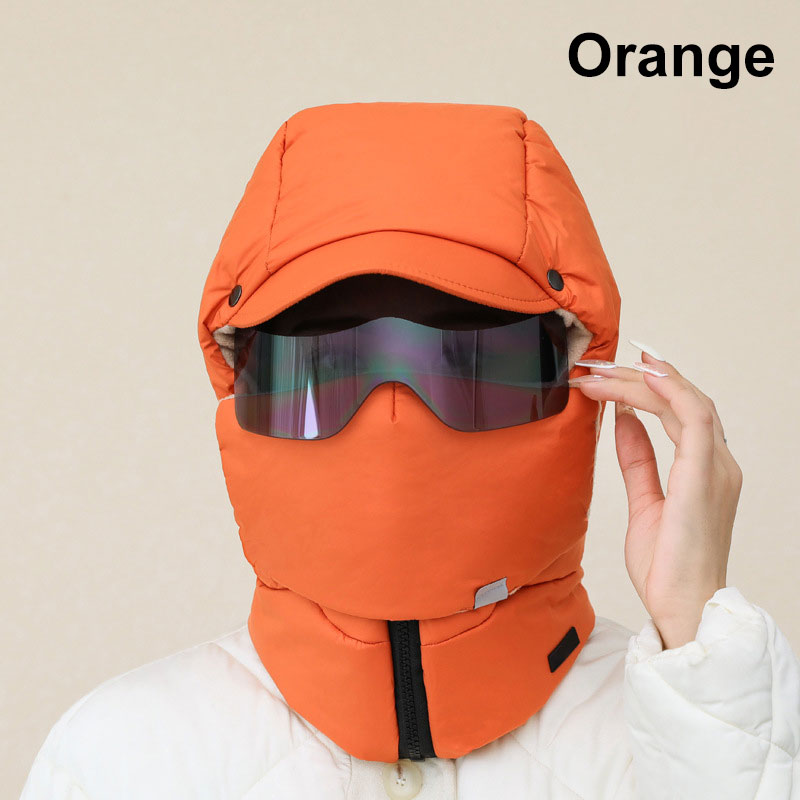 🌟Winter Special Offer-Windproof Full Cover Outdoor Riding Mask with Glasses