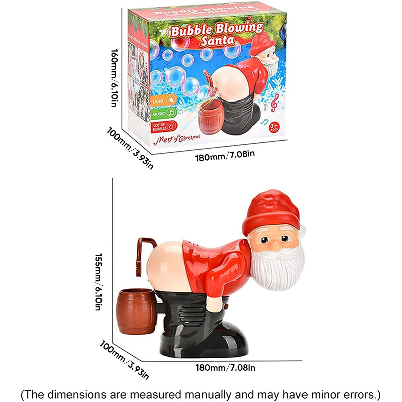 🎅Early Christmas - 50% OFF🎄Funny Santa Bubble Blowing Machine