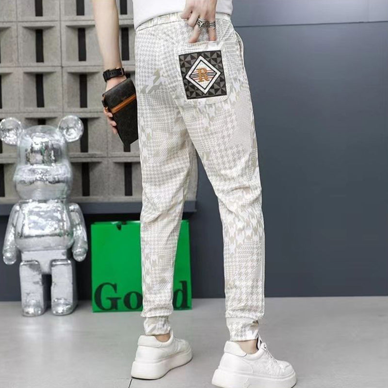 🍂Fall Specials🍂Men’s Slim Fit Printed Jogger Pants with Drawstring