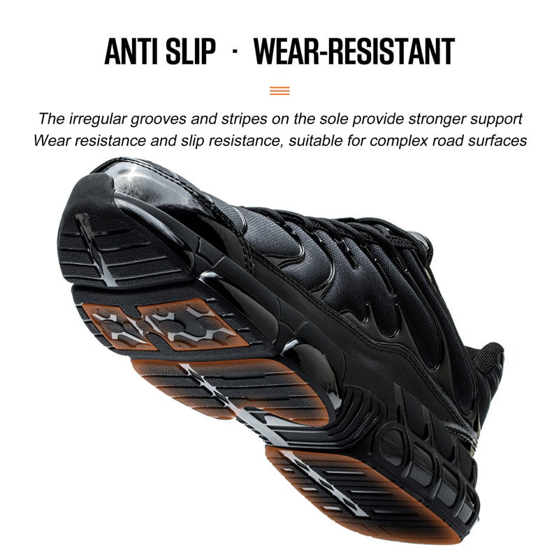 Lightweight Indestructible Non-Slip Steel-Toe Shoes