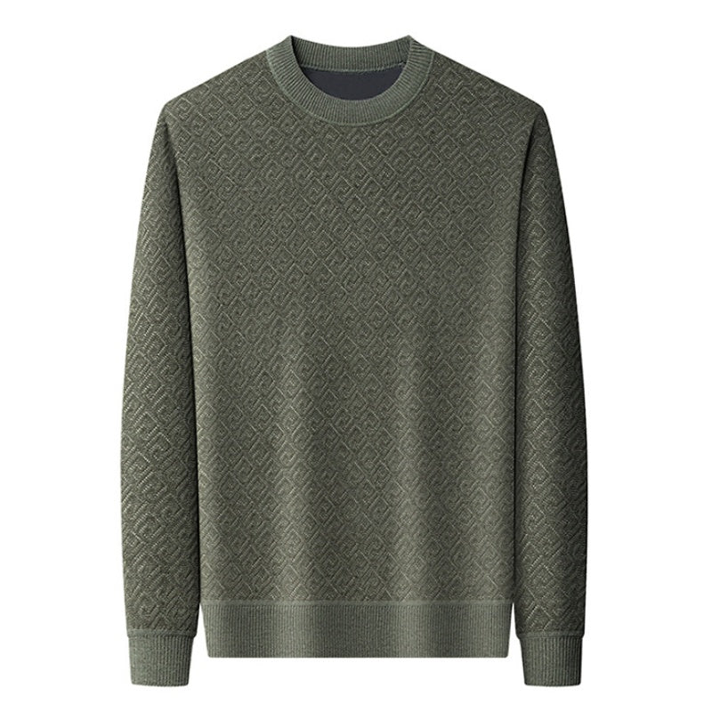 👔New Thickened Men's Crew Neck Sweater For This Winter~