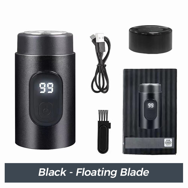 Mini Portable Rechargeable Shaver with Digital Display