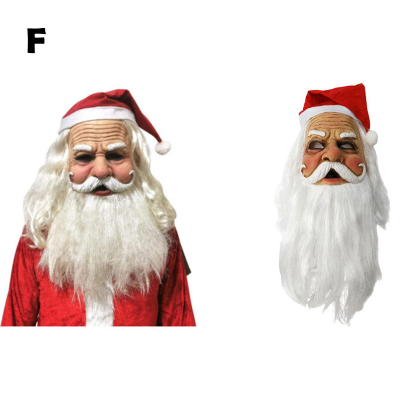 Santa Claus Mask Christmas Cosplay