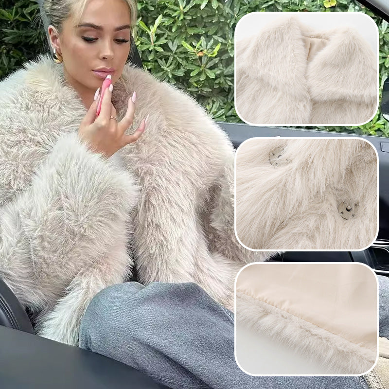 🔥🖤Early Black Friday Sale:50% OFF🔥🔥Winter Pre-Sale Women's Fur Coat🔥Free shipping