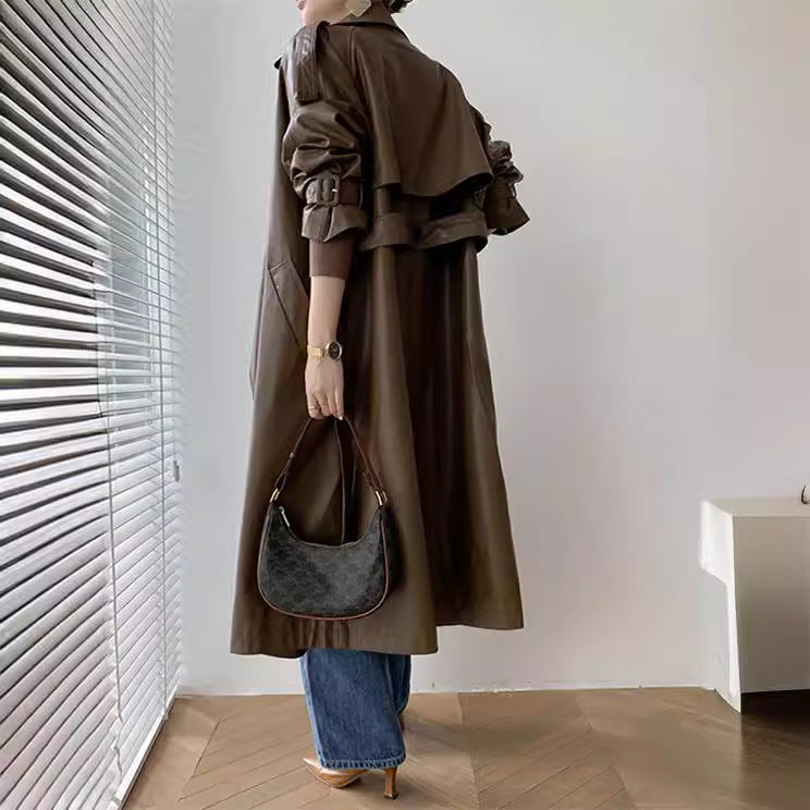 ❄️Winter Specials❄️Women's Vintage Leather Coat