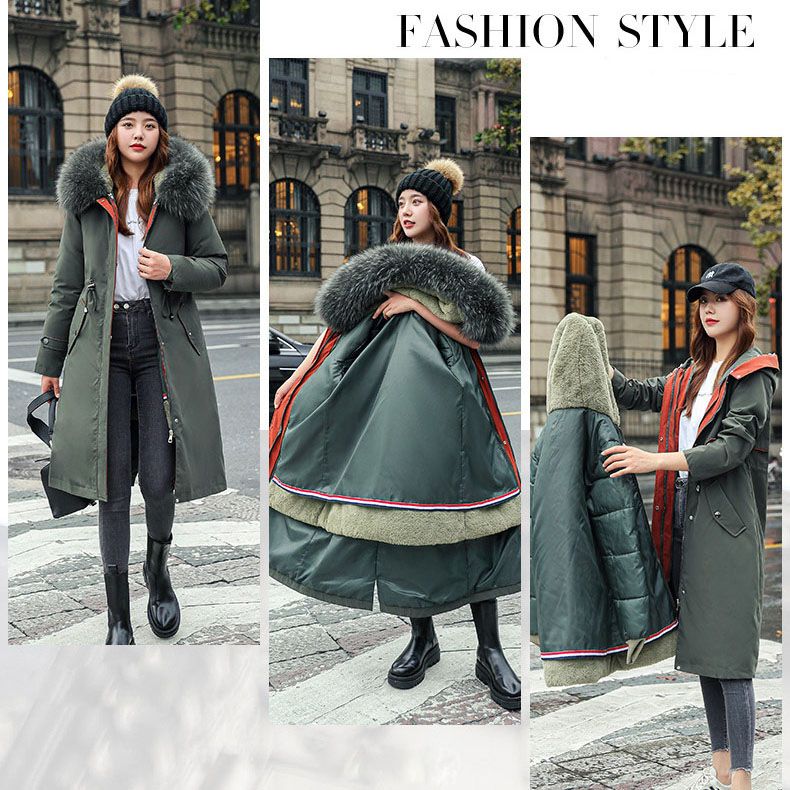 ☃️Winter-Specials☃️Women's Winter Hooded Furry Collar Casual Parka Coat