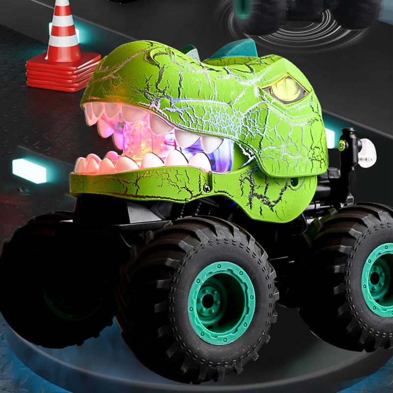 Remote Control Dinosaur Car Set for Kids