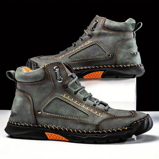 💥LAST DAY SALE 49% OFF💥Stylish Hand-Stitched Flat Sole Men's Boots