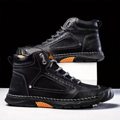 💥LAST DAY SALE 49% OFF💥Stylish Hand-Stitched Flat Sole Men's Boots