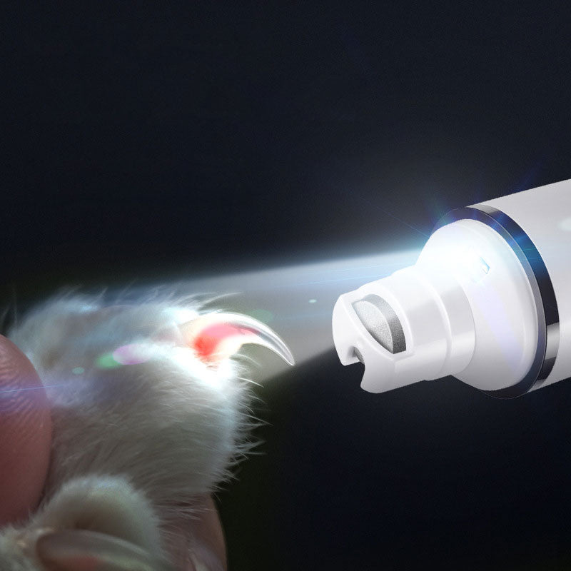 Super Quiet Pet Nail Grinder with LED Light