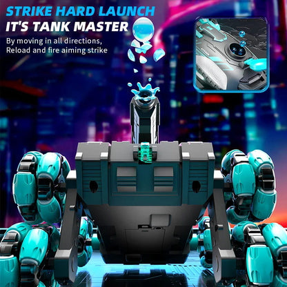 💥Remote Control Six-Wheel Tank - Transformable for Battle