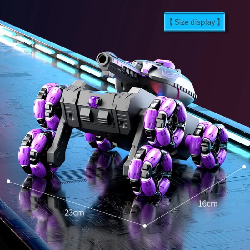💥Remote Control Six-Wheel Tank - Transformable for Battle