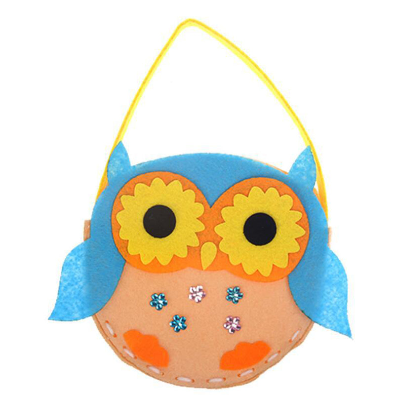 Kids' Sew & Stick DIY Felt Craft Bag