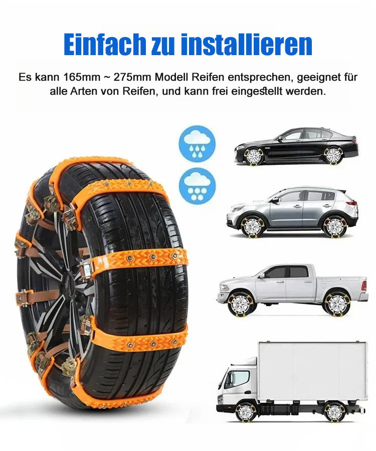 Non-slip Tire Chain for Cars