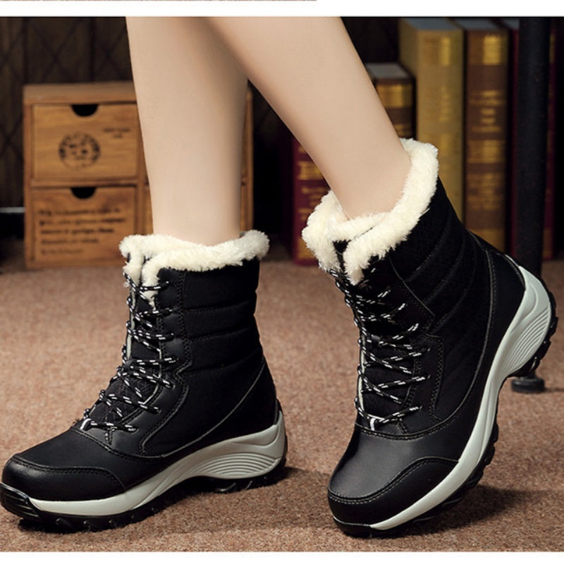 Warm Thickened Waterproof Non-Slip Snow Boots