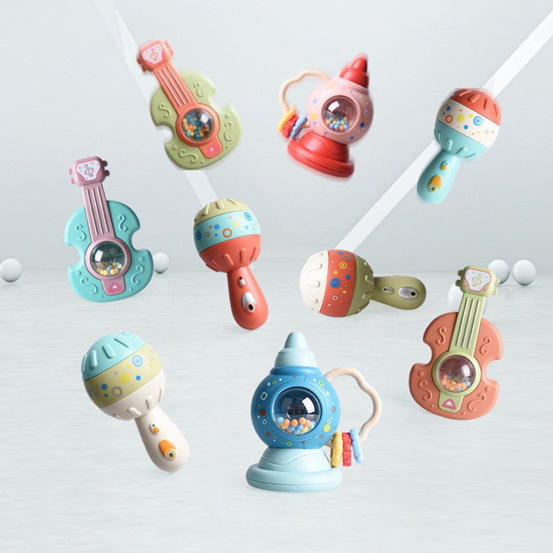 Adorable and Versatile Baby Rattle Teether Toy