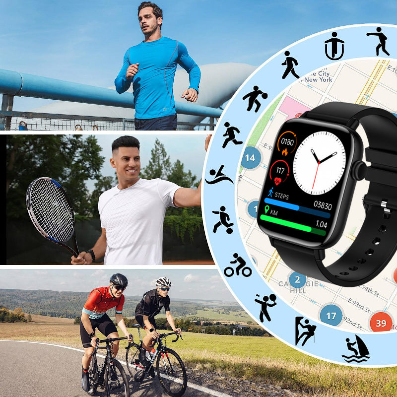 🎁New Year Gifts🎁Multi-function Stylish Bluetooth Sports Smartwatch