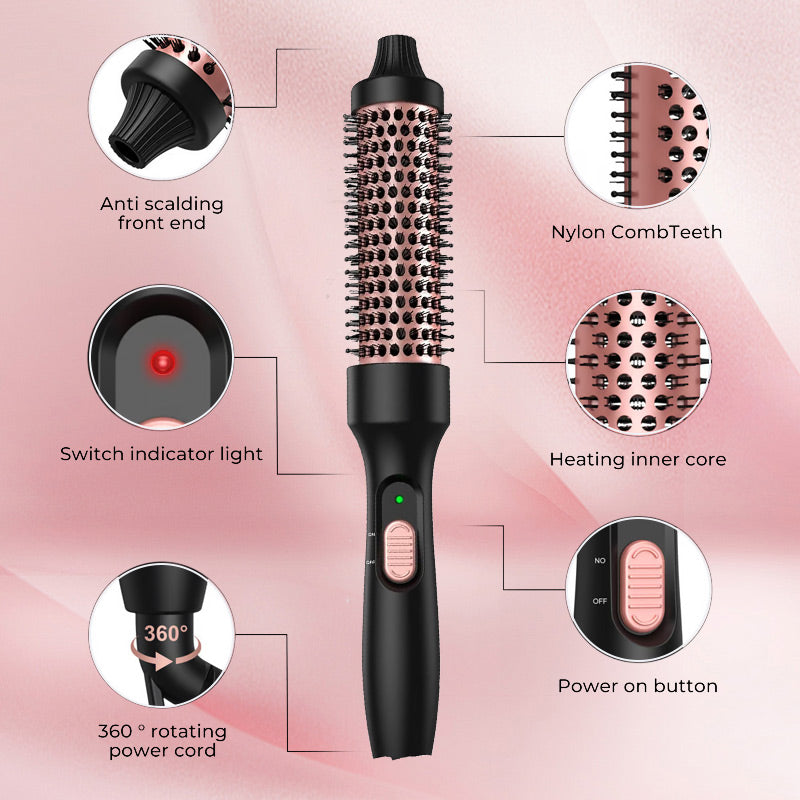 🔥HOT SALE 50% OFF🎁3 in 1 32mm Curling Iron Brush