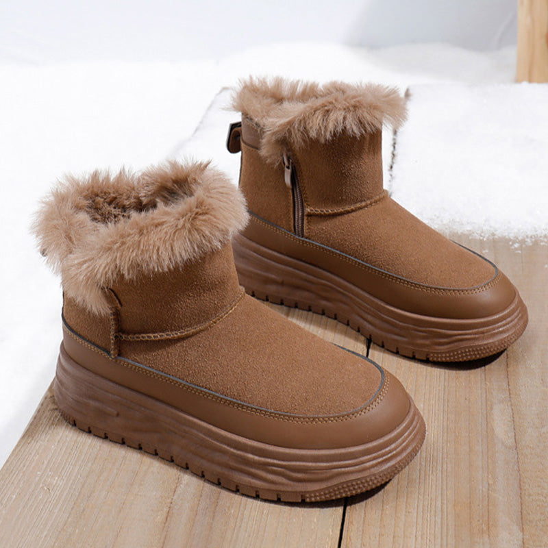 Women’s Trendy Non-Slip Warm Snow Boots