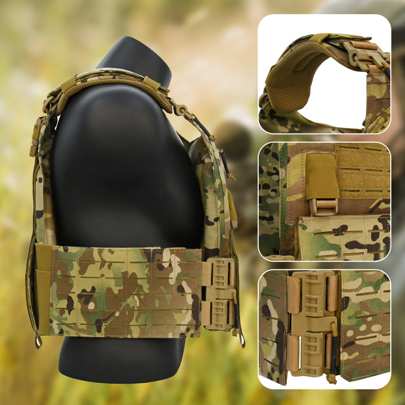 Outdoor Camouflage Quick Release Tactical Vest