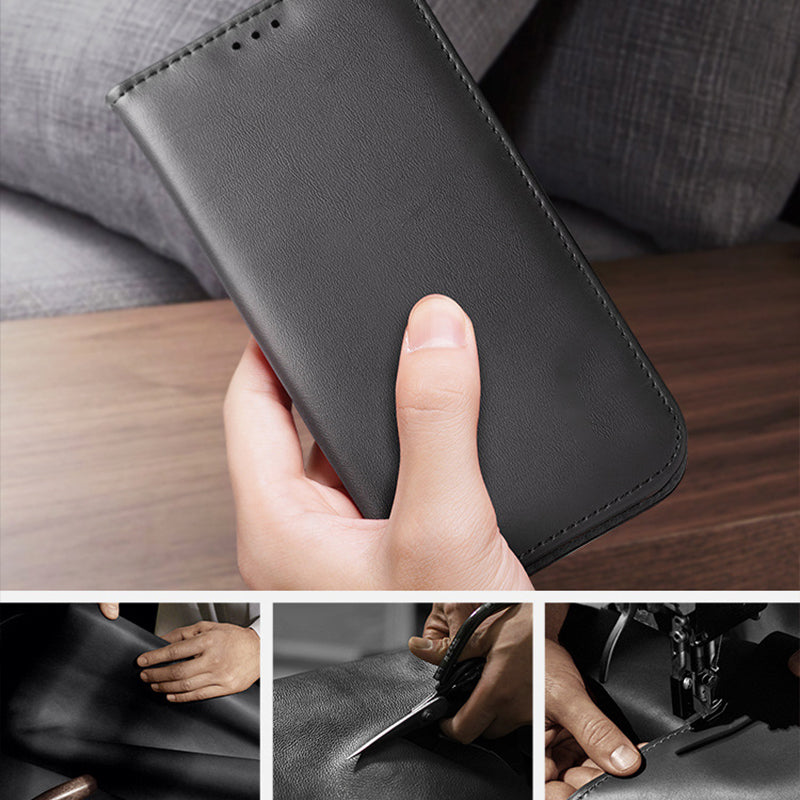 Portable Dual Card Wallet Flip Phone