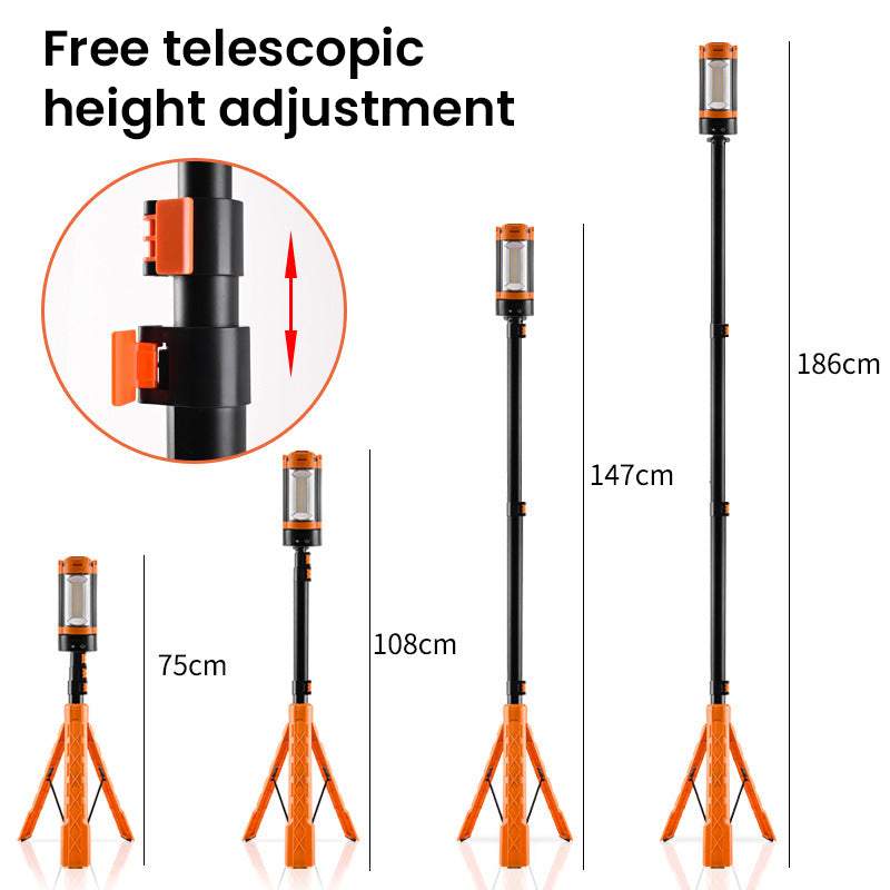 🔥2025 HOT SALE🔥Rechargeable Folding LED Camping Light with Stand