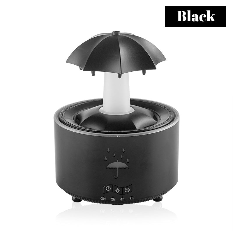 7 Color Rotating Raindrop Aromatherapy Humidifier