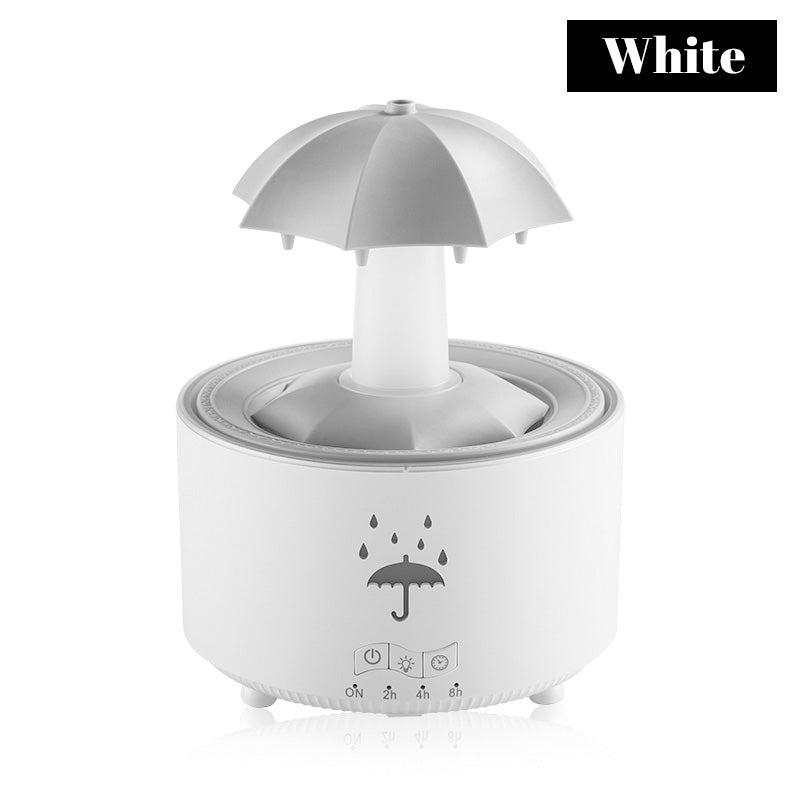 7 Color Rotating Raindrop Aromatherapy Humidifier